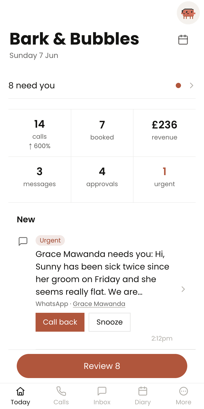 The real CallsPicked app